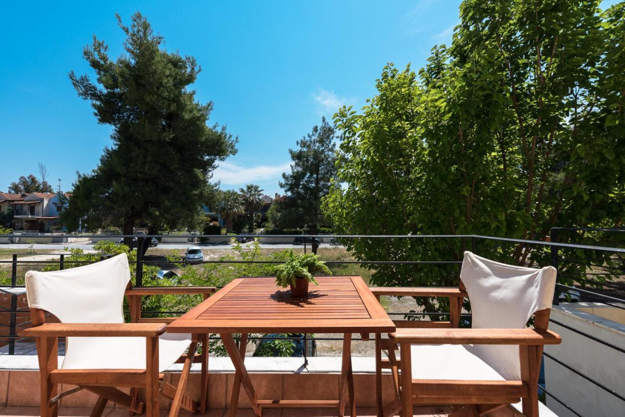 #Luxlikehome Pefkohori Del Sol Maisonette Exterior foto